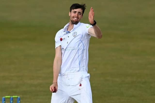 George Scrimshaw has only played eight first-class matches in his career to date