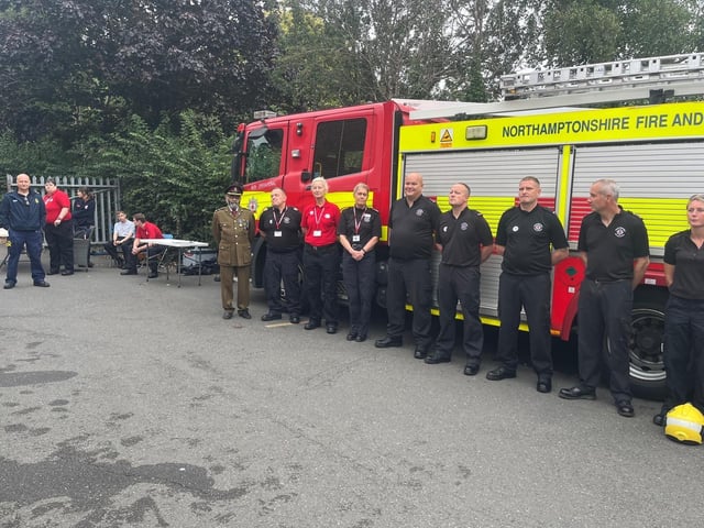 Wellingborough Hindus attend fire station open day for Raksha Bandhan celebrations
