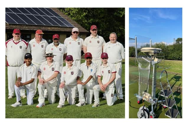 Swansgate Shopping Centre's £1000 donation has helped the club purchase a new Bola Column Stand