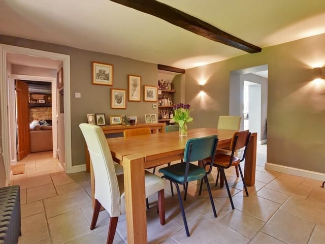 This home is on the market for a guide price of £1 million and comes with the potential to extend.