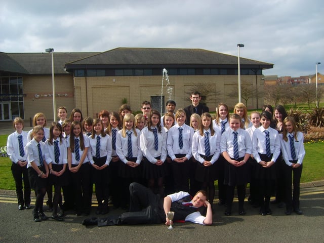 The Brooke Weston choir brought home its first silverware, a trophy from the Oundle Festival of Music and Drama in 2010