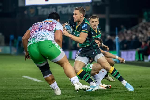 Rory Hutchinson was a force to be reckoned with against Harlequins (picture: Ketan Shah)