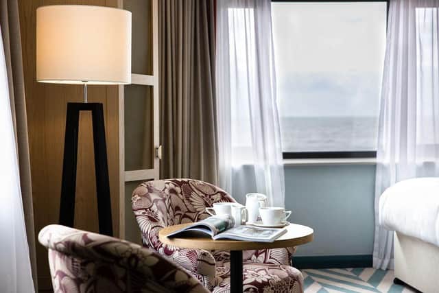 A room with a sea view
