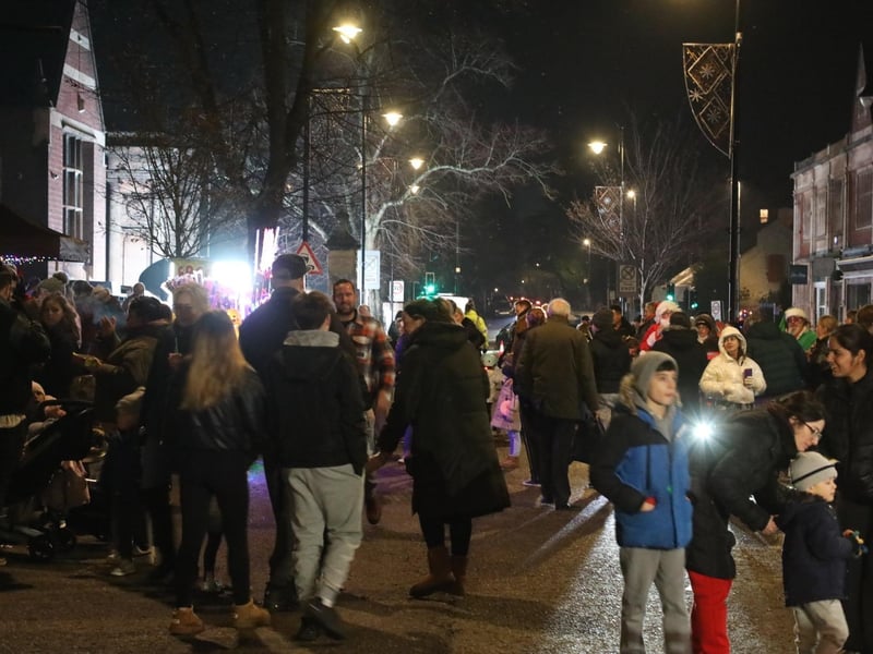 PICTURE SPECIAL: Kettering Christmas lights switch on event 2024