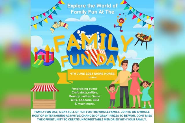 The fun day will be held on Sunday, June 9, from 12pm to 4pm at the Shire Horse pub. *There will no longer be Sumo suits on the day*
