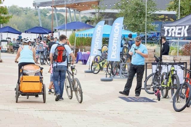 Rushden Lakes is holding its Let's Go Green event on Saturday