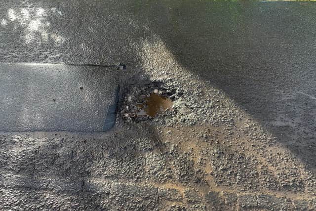 Another pothole in Headlands, Kettering