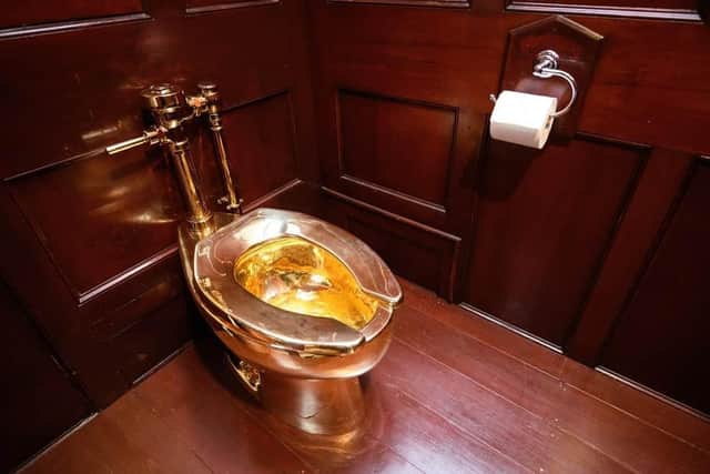 The golden toilet/Getty