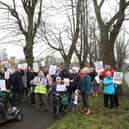 Wellingborough Walks Action Group will gather under the trees in London Road to mark a year of campaigning to save the trees in Wellingborough Walks/National World