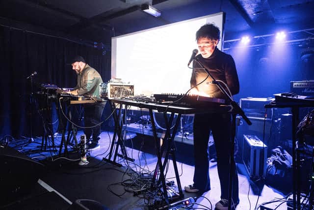 Tvål on stage at The Black Prince in Northampton on Friday, February, 21, 2025. Photo by David Jackson.
