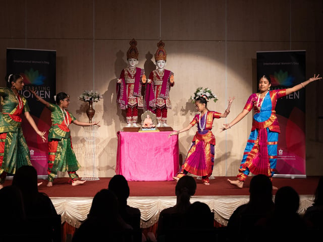 Over 200 women of all backgrounds visited BAPS Shri Swaminarayan Mandir in Mill Road to mark International Women's Day