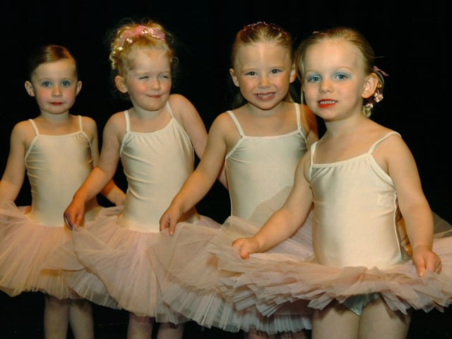 Dress rehearsal of Dance Showcase 2011 - Freya Cameron, Leah Shortland, Rosin Russell and April Carroll (March 2011)