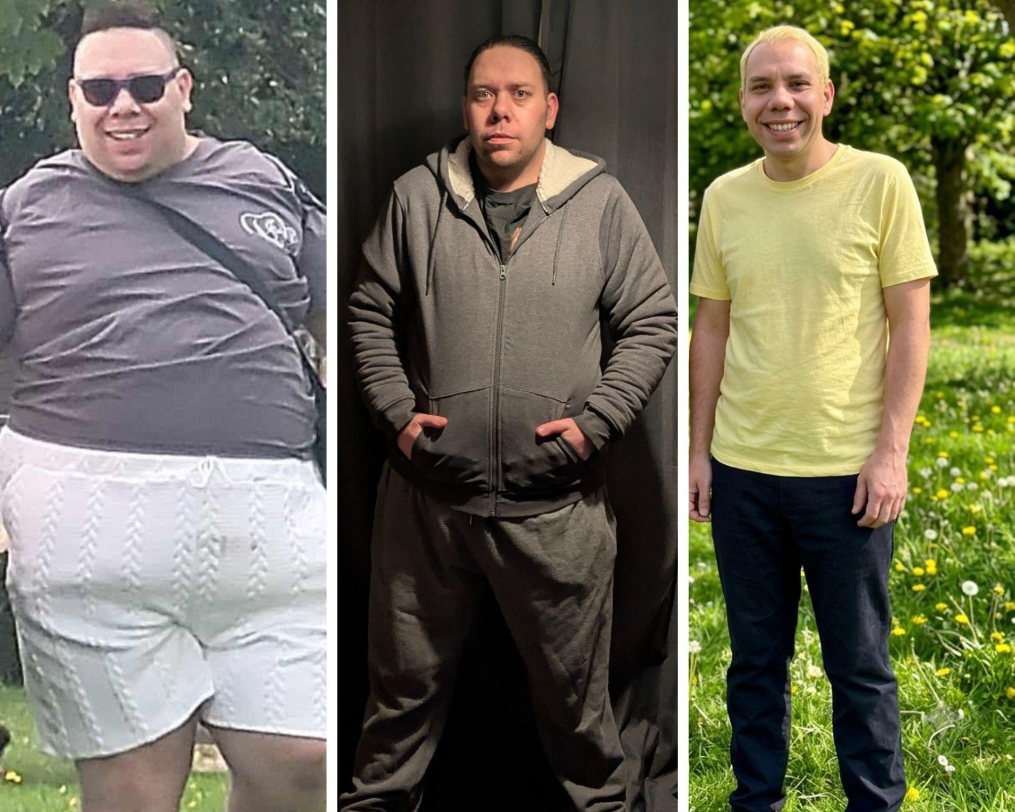 Man who lost 14 stone 'proud' to reach his target weight with the help of Wellingborough slimming group