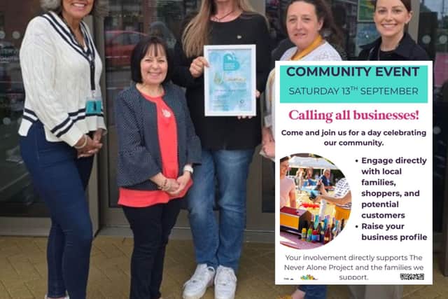 The event is taking place at Rushden Lakes next month