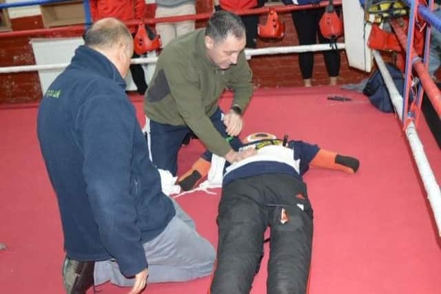 Members were shown potentially life-saving skills at the event