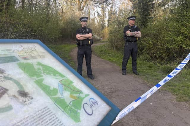 Corby - police guard scene of shooting /National World