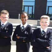 Weldon Village Academy - Murphy, Nate and Harry started at the school