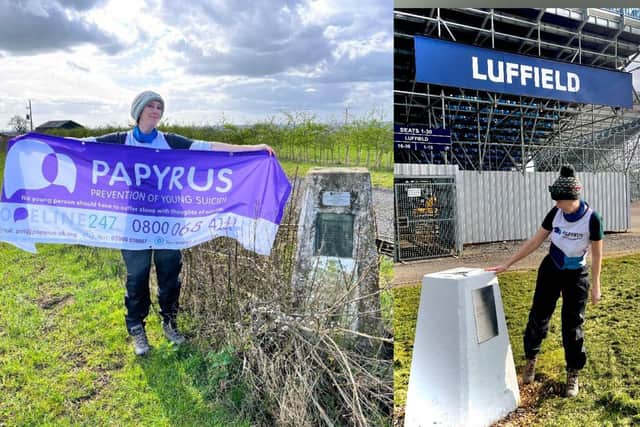 Job done - Caren's journey came to an end on March 22