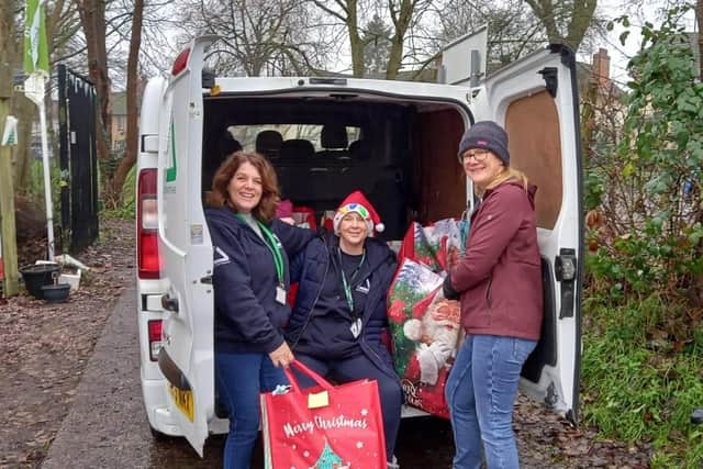 Groundwork Northamptonshire delivers hampers to families in need