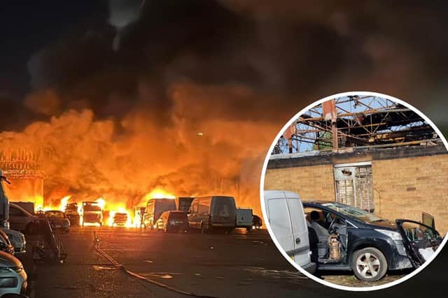Corby, Geddington Road warehouse fire/NFRS/National World