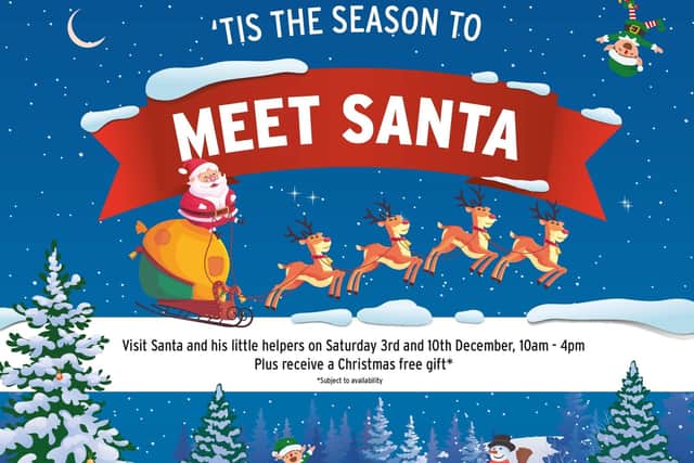 Santa will be a part of the festive activities in Wellingborough