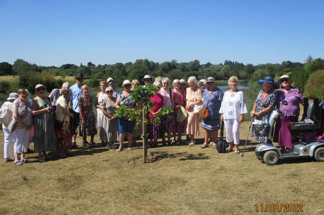 Kettering Seagrave Townswomen's Guild planted an oak tree in honour of the group's 50th birthday