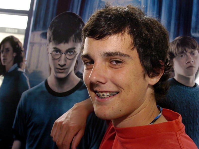 Kettering Odeon Cinema "Harry Potter": James Ward 17, from Desborough.Thursday, 12 July 2007 : Retro special from the archive of the Odeon, Kettering
