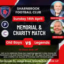 Sharnbrook FC is hosting the charity game this weekend. Image: Sharnbrook FC