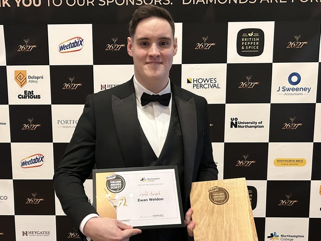 The winner was Ewan Weldon from Murrays Restaurant at Whittlebury Park.