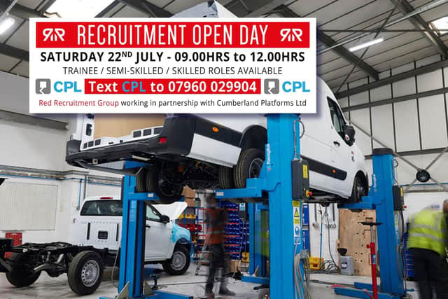 Red Recruitment will run the recruitment open day at CPL's HQ