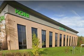 Kori Construction is based at Saxon Way West in Corby. Image: Google.