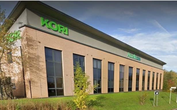 Kori Construction is based at Saxon Way West in Corby. Image: Google.