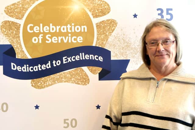 Long Service Mandy Lovell with 50 years of service