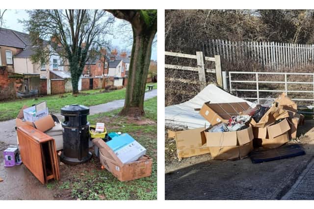 Mill Road in Wellingborough and Brooke Road in Great Oakley/NNC