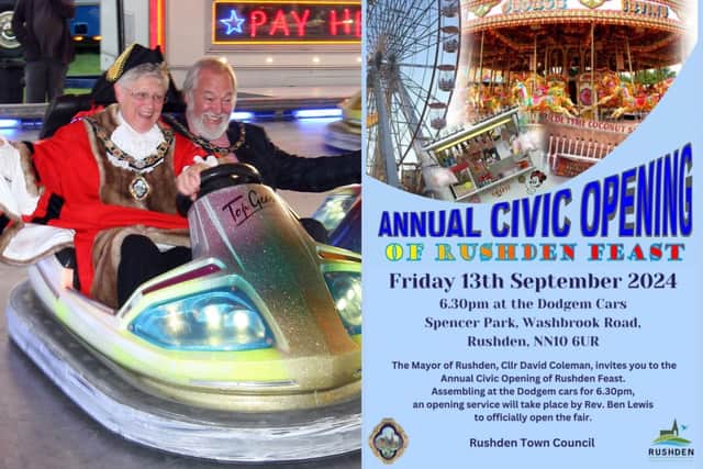 Rushden Feast 2024 begins on Friday and runs until September 21