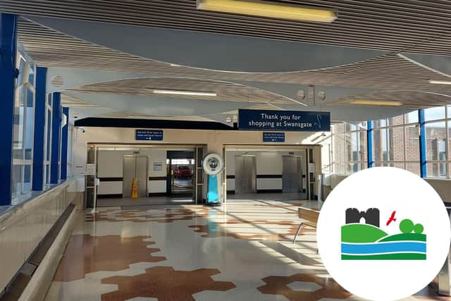 The lifts in Swansgate shopping centre are currently not operational
