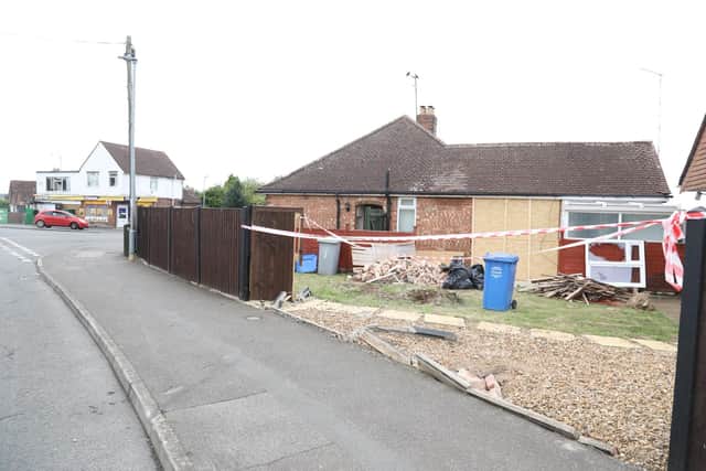 The car smashed into a house after ploughing through a garden/National World
