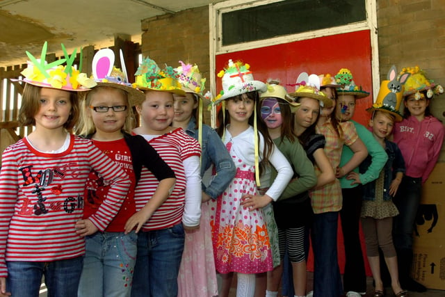 Corby Studfall Junior School Easter bonnet parade 2009
