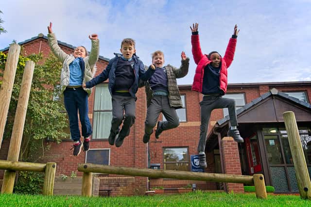 Collingtree C of E Primary School pupils