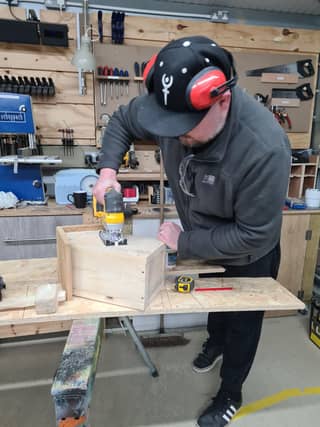 Dad Club woodworking workshops