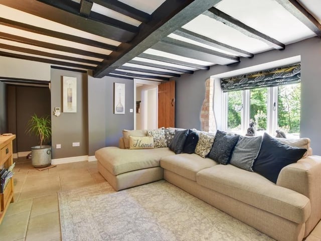 This home is on the market for a guide price of £1 million and comes with the potential to extend.