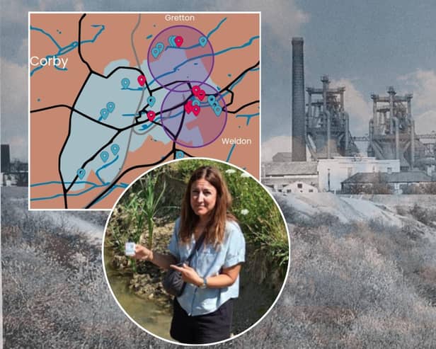 Corby 'toxic town' - two pollution hotspots were revealed by a citizen science project/ IMG file picture/Daniel Earl/Earthwatch