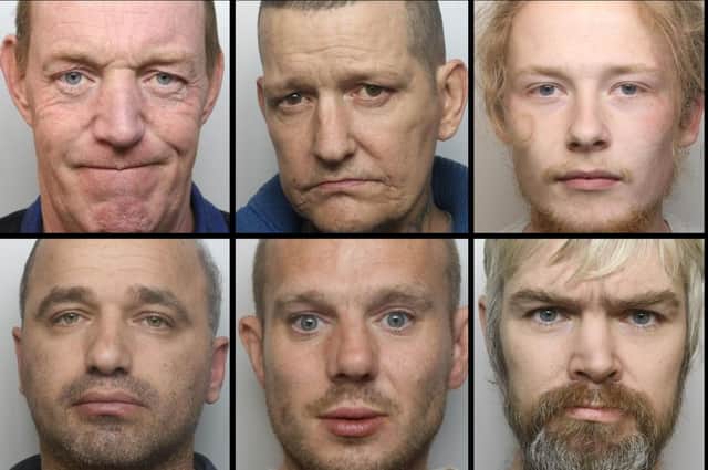 Faces of some of the sex offenders, fraudsters and drug dealers jailed at Northampton Crown Court during July