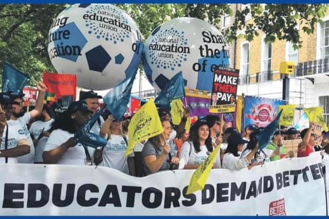 NEU members will attend two rallies in Northamptonshire