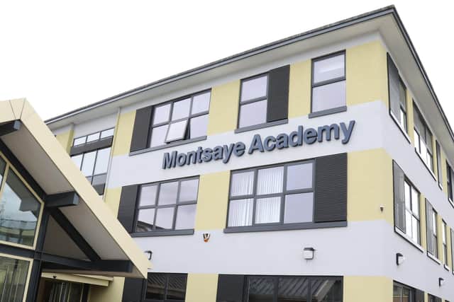 Montsaye Academy in Rothwell file picture