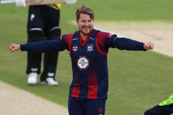 Josh Cobb was a key white ball player with bat and ball in his time with the Steelbacks (Photo by David Rogers/Getty Images)