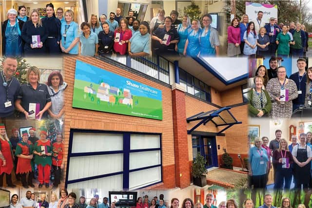 Employees from various Shaw services