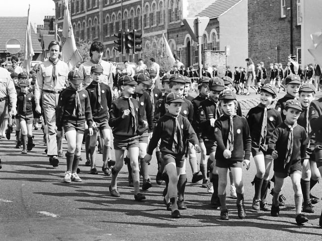 1988 St George's Day parade Kettering