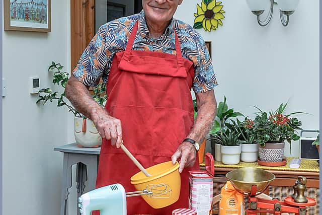 Dave Jones is whipping up interest in the Higham Ferrers Horticultural Show – and hoping to better the fourth spot he took in the last Ferrers Fellows Bake Off contest.