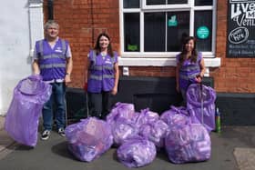 The Northants Litter Wombles has around 3,500 members and has collected 68,000 bags of litter to date.